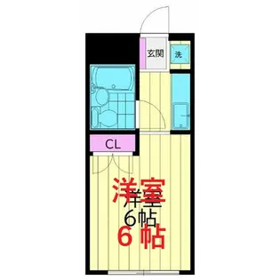 ヤングハイツ池上【3階】の間取り