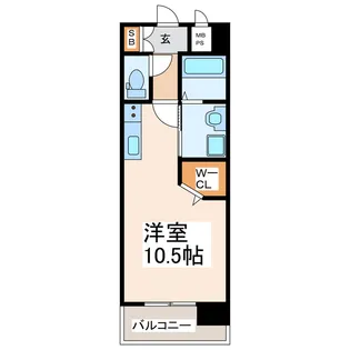 Twinkle Star水前寺【3階】の間取り