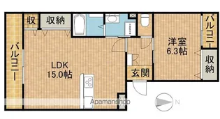 Felicia曳馬【1階】の間取り