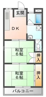 シャルム元町【3階】の間取り