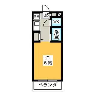 マンションセレス【1階】の間取り