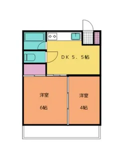 石橋ビル【2階】の間取り