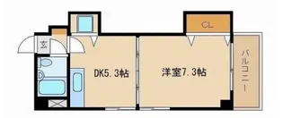 アシューレ加古川【2階】の間取り