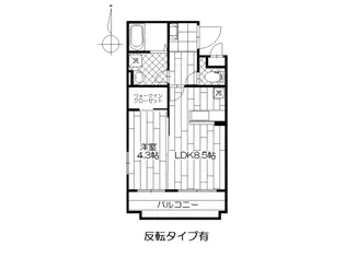 イル・フィオーレ中御所【3階】の間取り