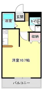SINCE2000【3階】の間取り