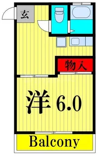 真島ビル【2階】の間取り