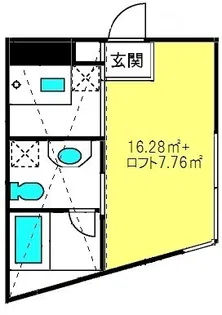 Coco754【3階】の間取り