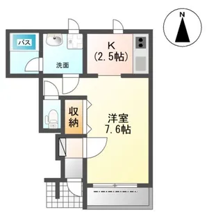 エクレール【1階】の間取り