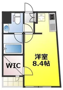 Fonte sala ampio【2階】の間取り
