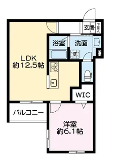 マーブルコレクション【1階】の間取り