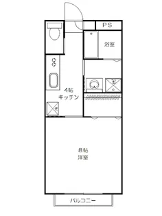 グレイスコート吉岡東【2階】の間取り