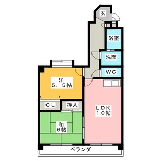 エトワールリッツ【3階】の間取り