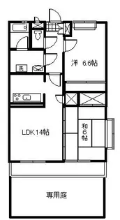 プレミール壱番館【1階】の間取り