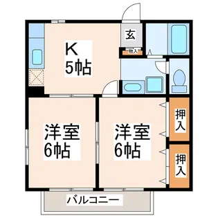アクティブ【2階】の間取り