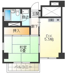 リバブル荻窪【2階】の間取り