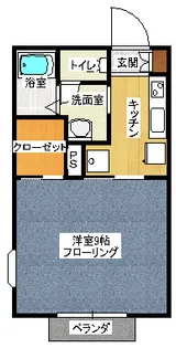 コンフォール【1階】の間取り