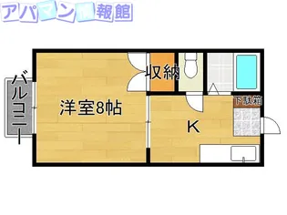 プレジール上所【1階】の間取り