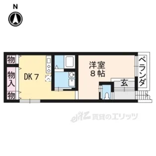 ピュアハウス【2階】の間取り