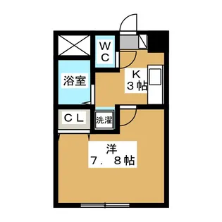 小田島アパート【3階】の間取り