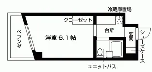 シャンブル72【6階】の間取り