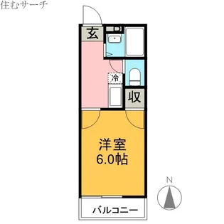 ヴィラ・ウイスタリア【2階】の間取り