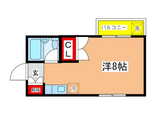 カトレアマンション【2階】の間取り