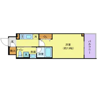 ステージグランデ八王子III【5階】の間取り