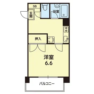 マーカス本荘【4階】の間取り