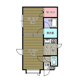 Dキャビン【1階】の間取り
