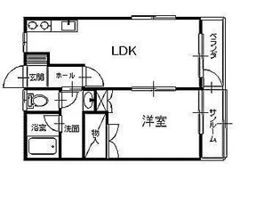 サンベールK【2階】の間取り
