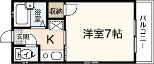 Jコーポ【1階】の間取り