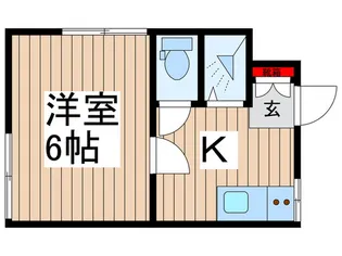 サンハウス【1階】の間取り