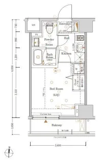 Log横浜鶴見【3階】の間取り