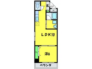 シティコ-ト大小路【9階】の間取り
