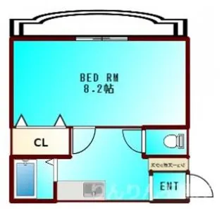 コーポファーストステージ【2階】の間取り