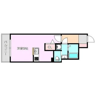 スワンズシティ新大阪【7階】の間取り