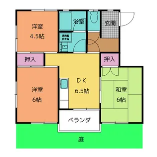 ヴィラコスモス豊明【1階】の間取り