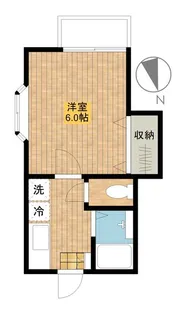リヴェール仙川【1階】の間取り