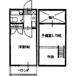 エンタープライズ西町田【2階】の間取り