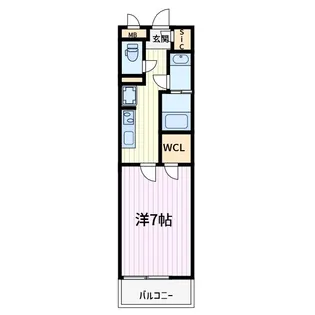 リブリ・西川口III【2階】の間取り