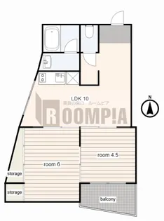 吉田マンション【1階】の間取り