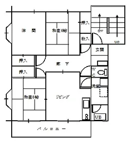 アグリーン勝又【2階】の間取り