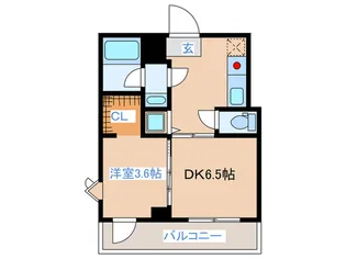 コ-ポ代々木上原【5階】の間取り