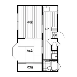 スイーテス湘南【1階】の間取り