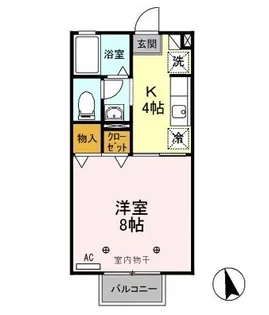 メゾンフィトンチットII【2階】の間取り