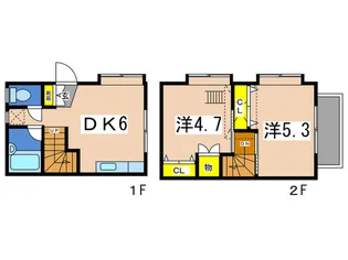 神奈川県横浜市戸塚区上矢部町【一戸建】の間取り