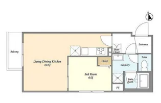 東京都墨田区押上1【マンション】の間取り