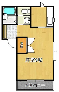 リベロ坂井東A棟【1階】の間取り