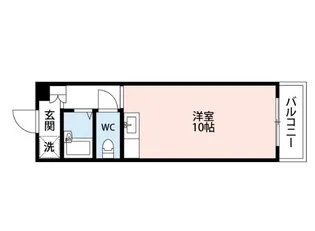 グリーンパレス瀬古口【4階】の間取り