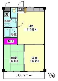 WELL KAWADA【1階】の間取り